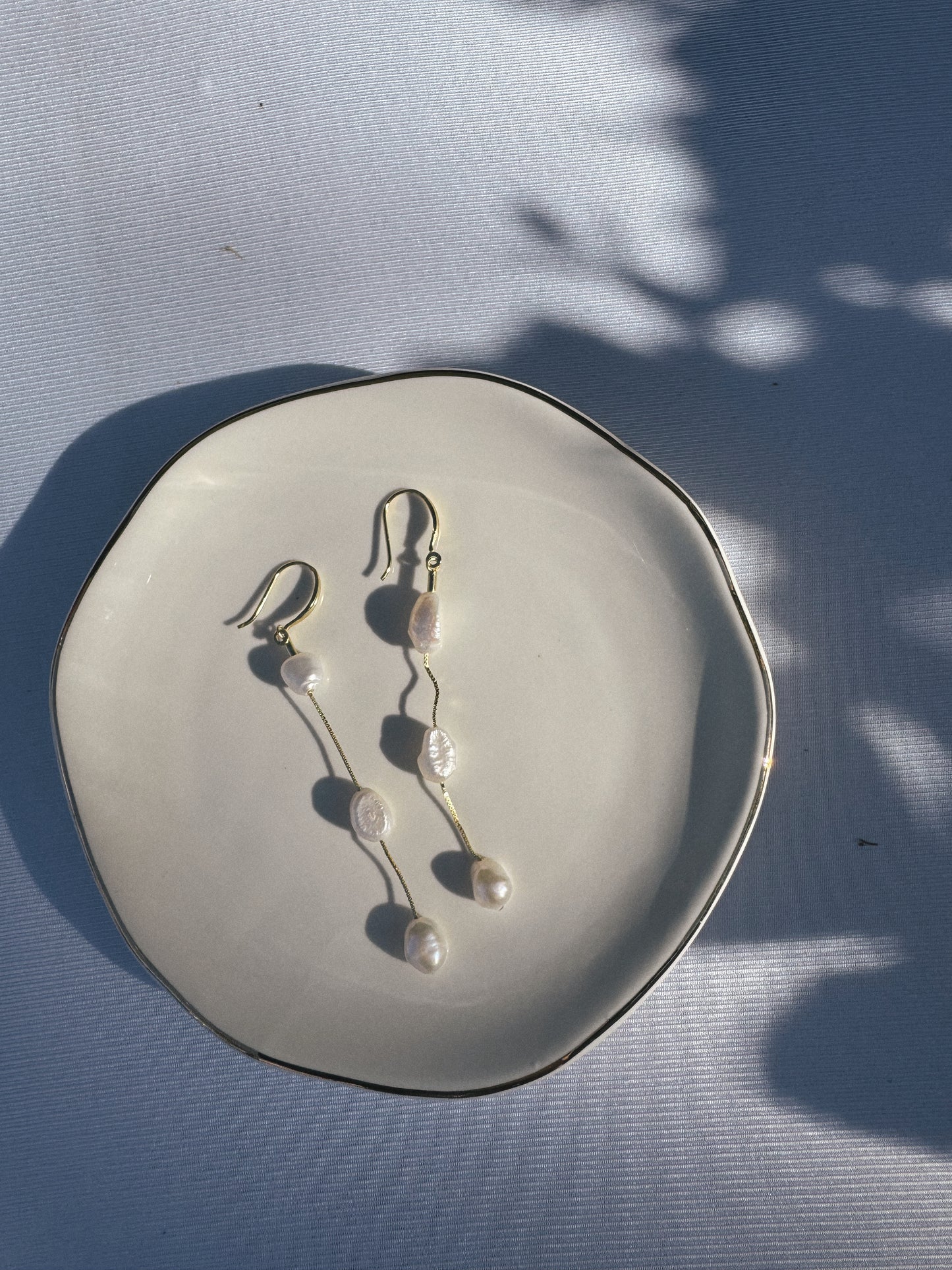 Anastasia Pearl Drop Earrings